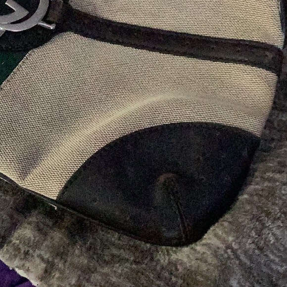 GUCCI SHERRY LINEshoulder bag hobo beige /brown canvas leather interlocking - Picture 3 of 13